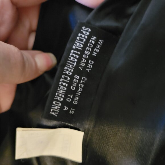 Tannery West Genuine Leather Zipper Vest Small - Picture 5 of 6